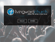 Tablet Screenshot of livingwordupc.com